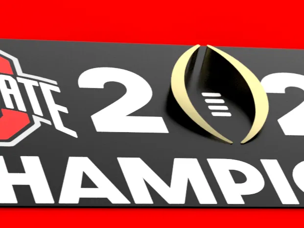 Buckeye natty champs sign