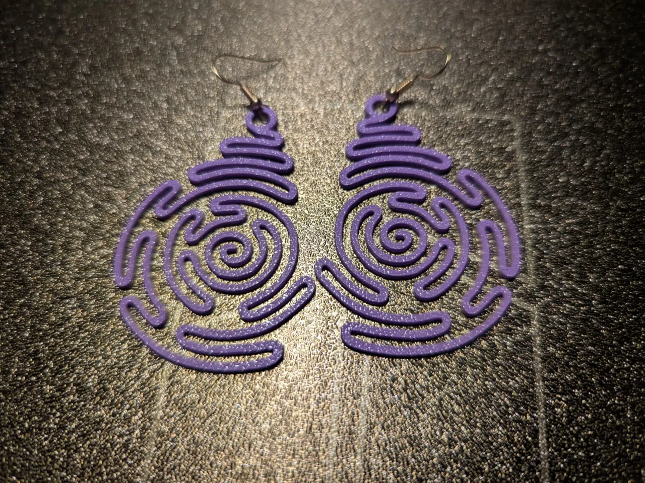 Elegant Earrings - Quick Gift & Print - Model #05 view 2