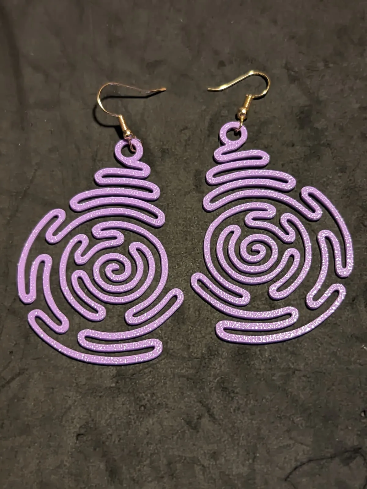 Elegant Earrings - Quick Gift & Print - Model #05 view 3