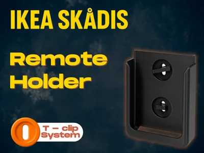 AC Remote Holder for IKEA Skadis