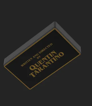 Quentin Tarantino lightbox