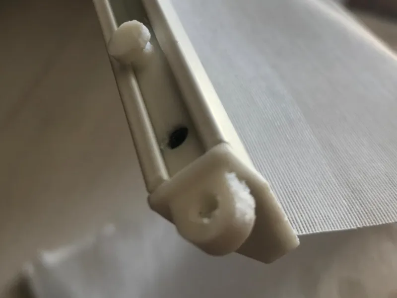 IKEA model curtain support