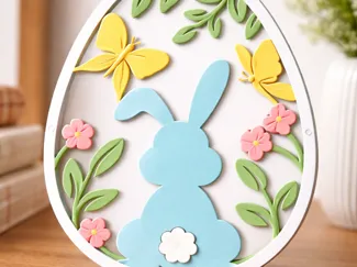 Openwork Easter Egg