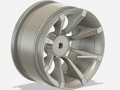 Tamiya TT02-B 60mm Rim 8 Spokes SiT-Design v5