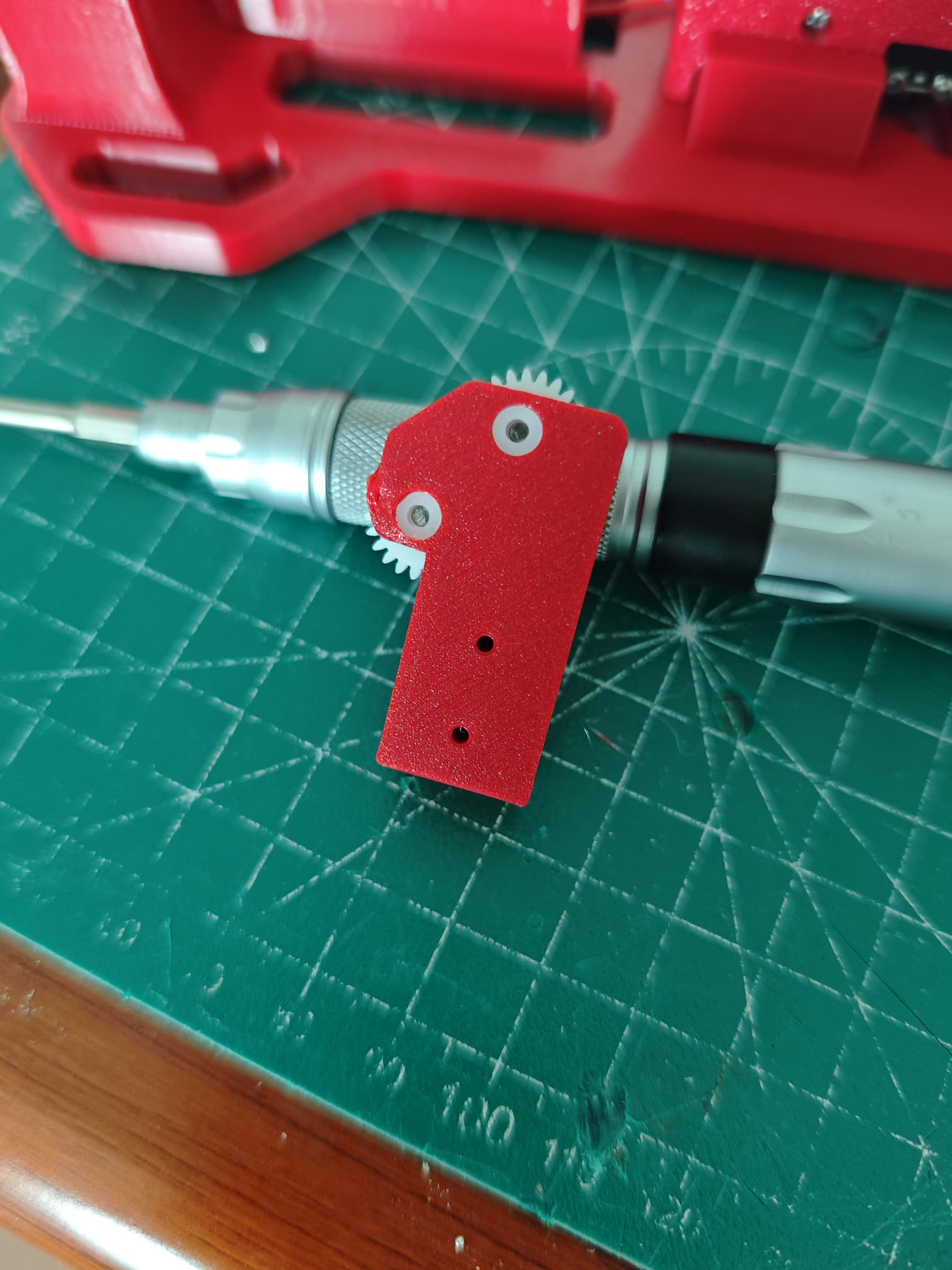 Miniatura 2 do modelo 3D B1驱动板电动回卷料架