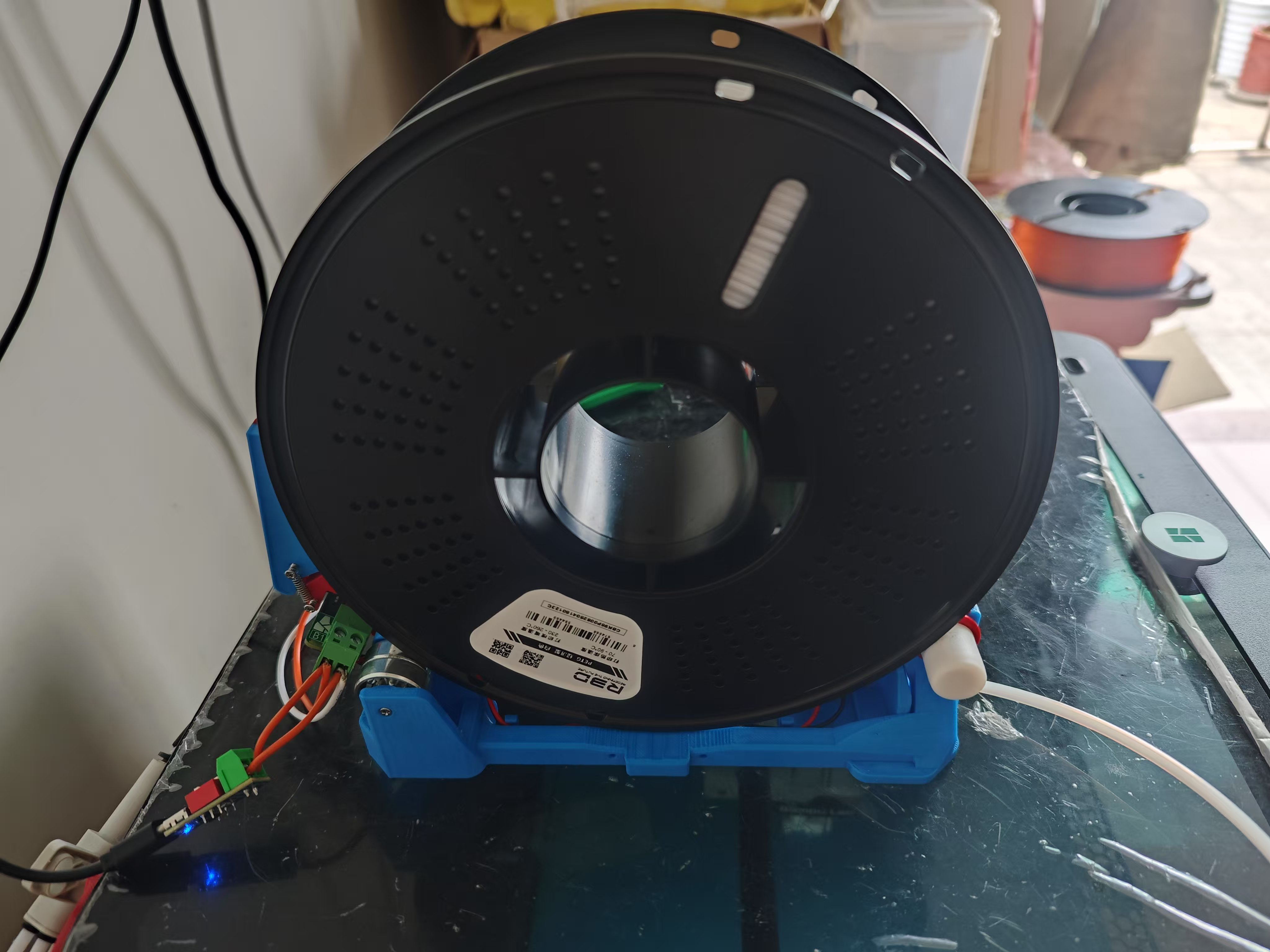 Miniatura 1 do modelo 3D B1驱动板电动回卷料架