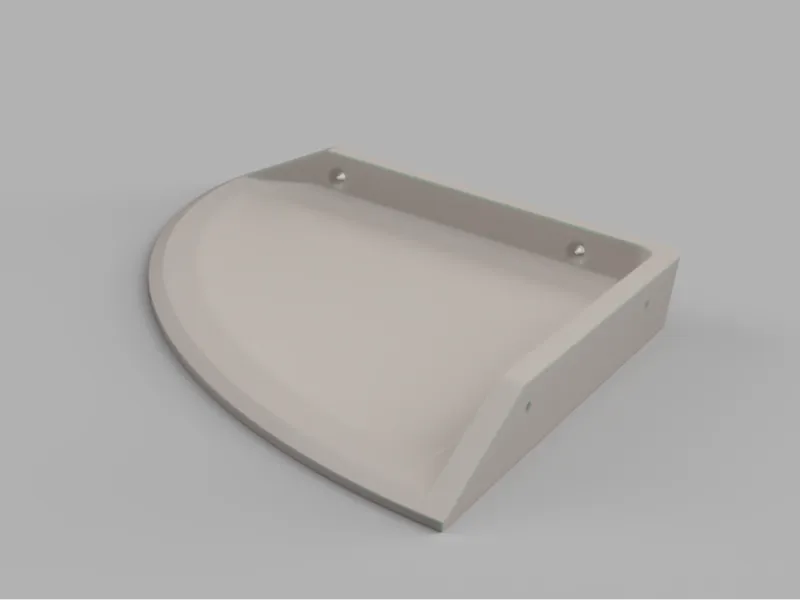 Minimalist Corner Shelf Eckregal