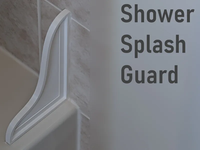 Shower Splash Guard