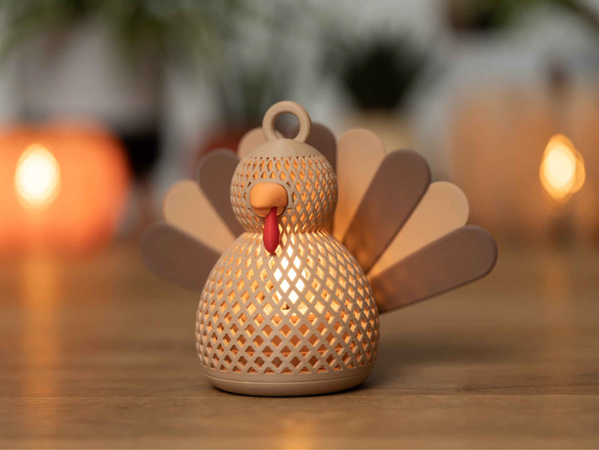 Thanksgiving Turkey Mini Lantern - 1