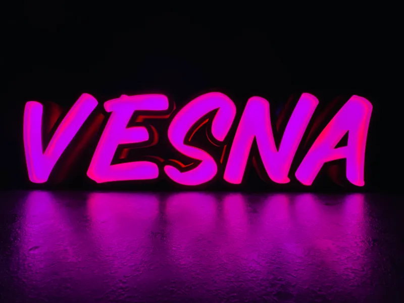 LED Name Vesna