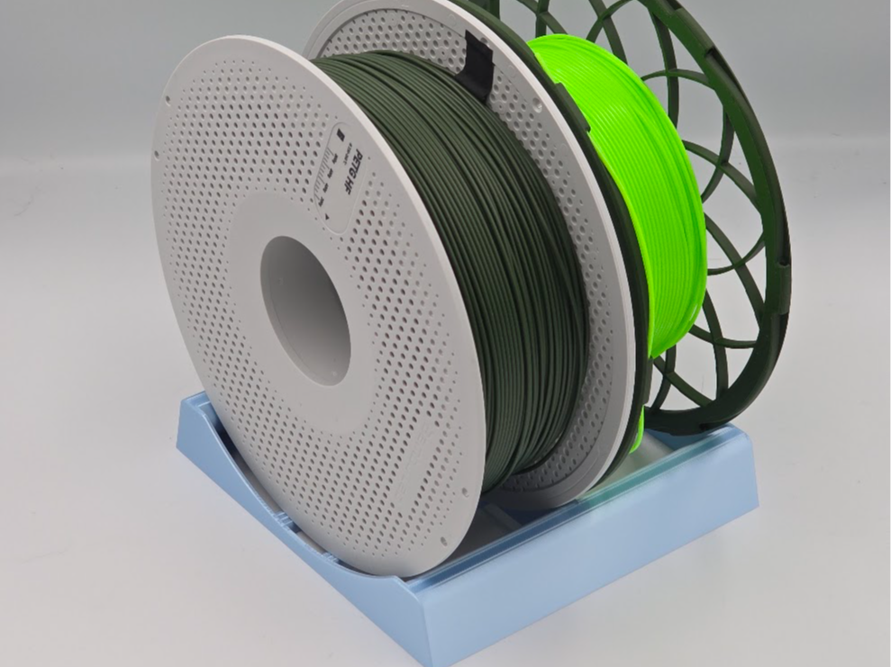 Filament spool holder, double