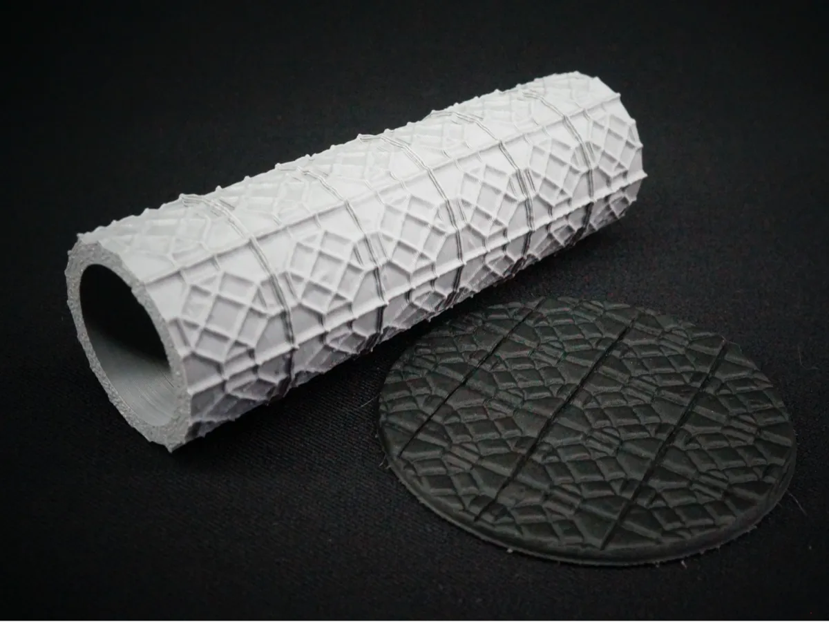 Rouleau de texture sol de château pour diorama