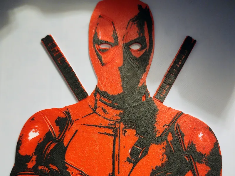 Deadpool HueForge MultiColor
