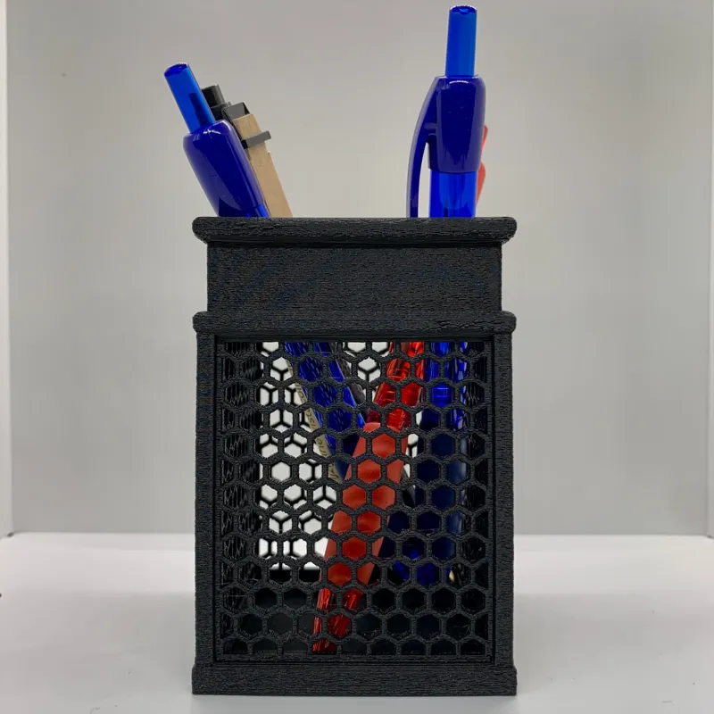 Honeycomb PenHolder Square