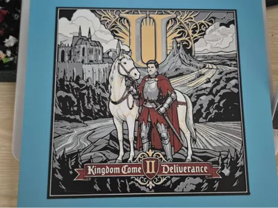 Kingdom Come Deliverance HueForge Wall Art