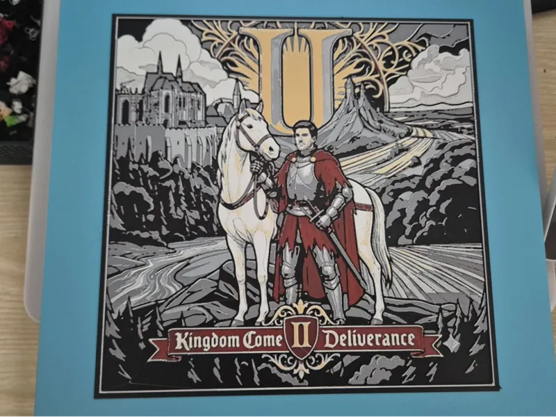 Kingdom Come Deliverance HueForge Wall Art