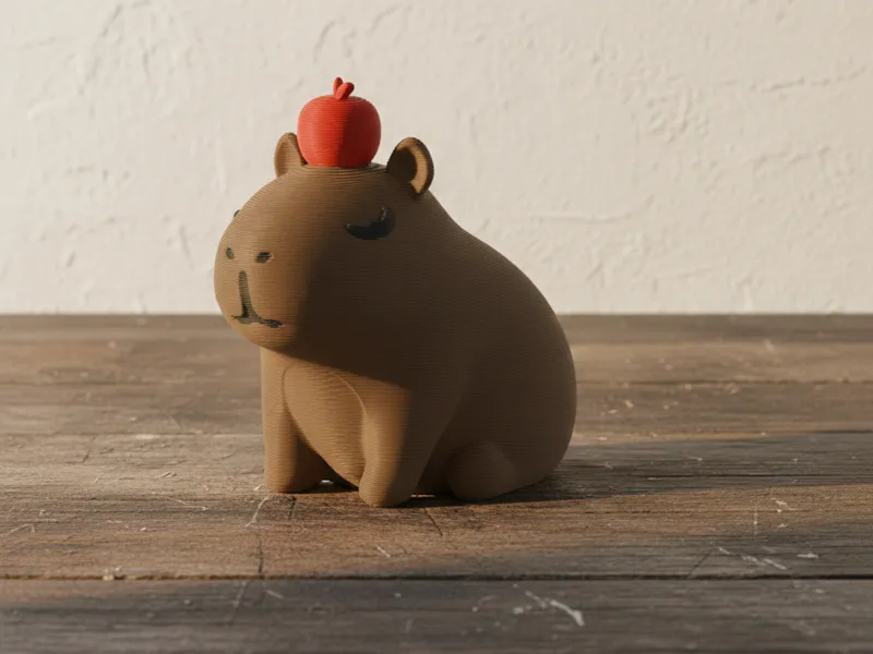 Cute Capybara *Single Colour Model available*