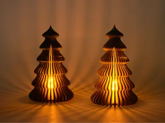 modern christmas tree lamp