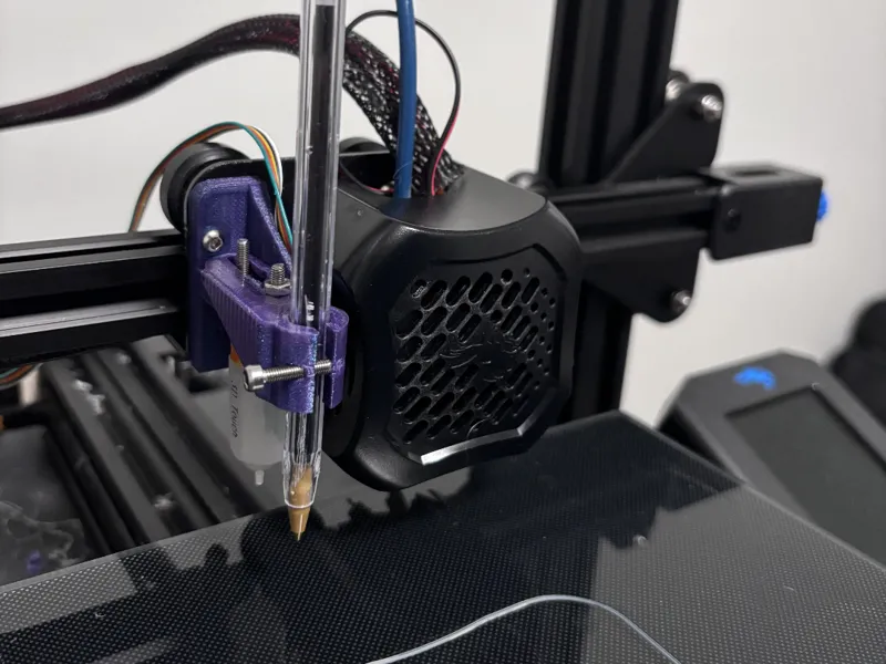 BIC Pen Plotter for Ender 3 v2 BL Touch