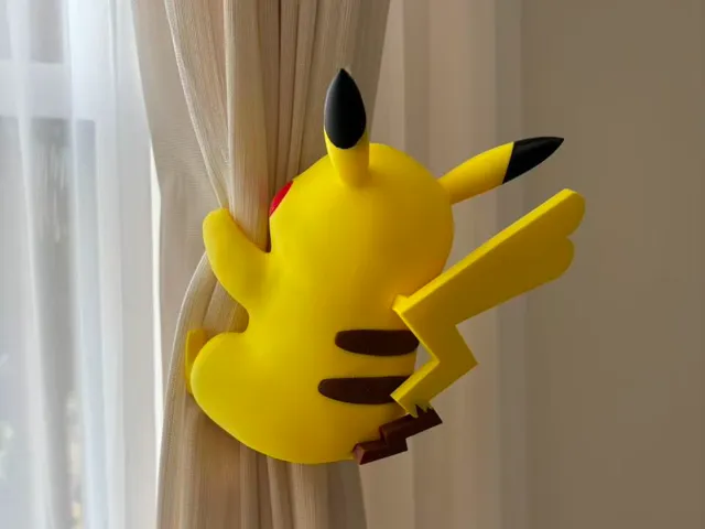 pikachu Curtain Holdback