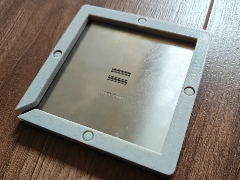 90x90 reball jig for GDDR5X