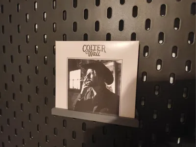 Ikea SKADIS CD stand