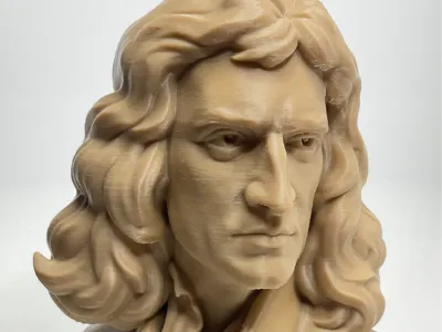 Isaac Newton bust