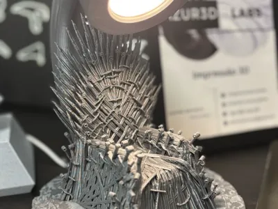 Iron Throne Lamp