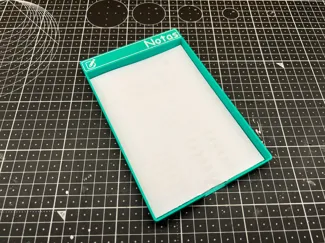 Caja para hojas A6