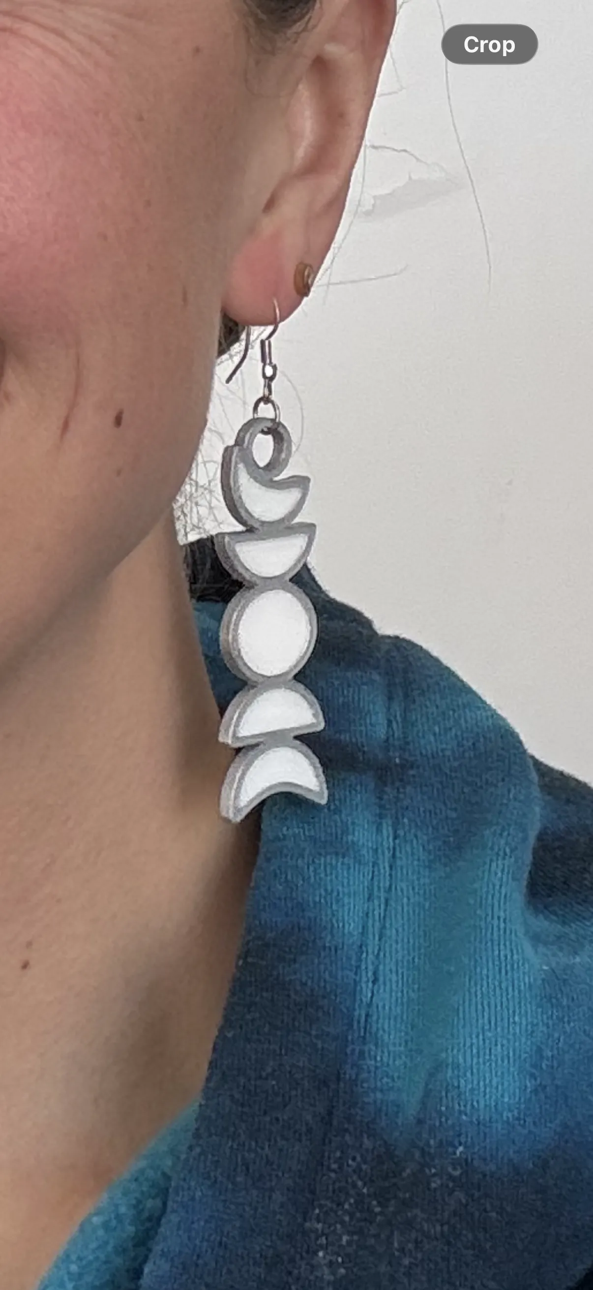 Moon Phase Earrings view 2