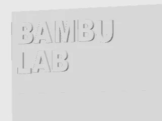 simple storage box with bambu lab logo