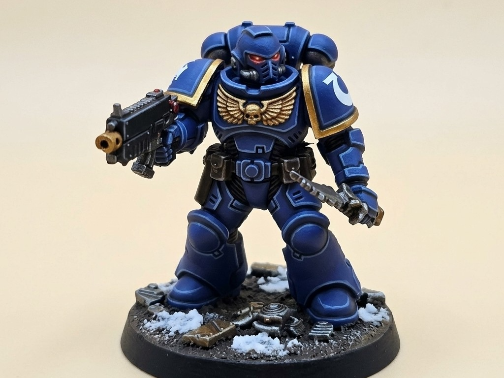 Tabletop Space Marine Miniature - 1