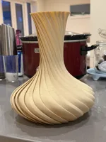 Vase spirale papier ultra-fin — photo 3