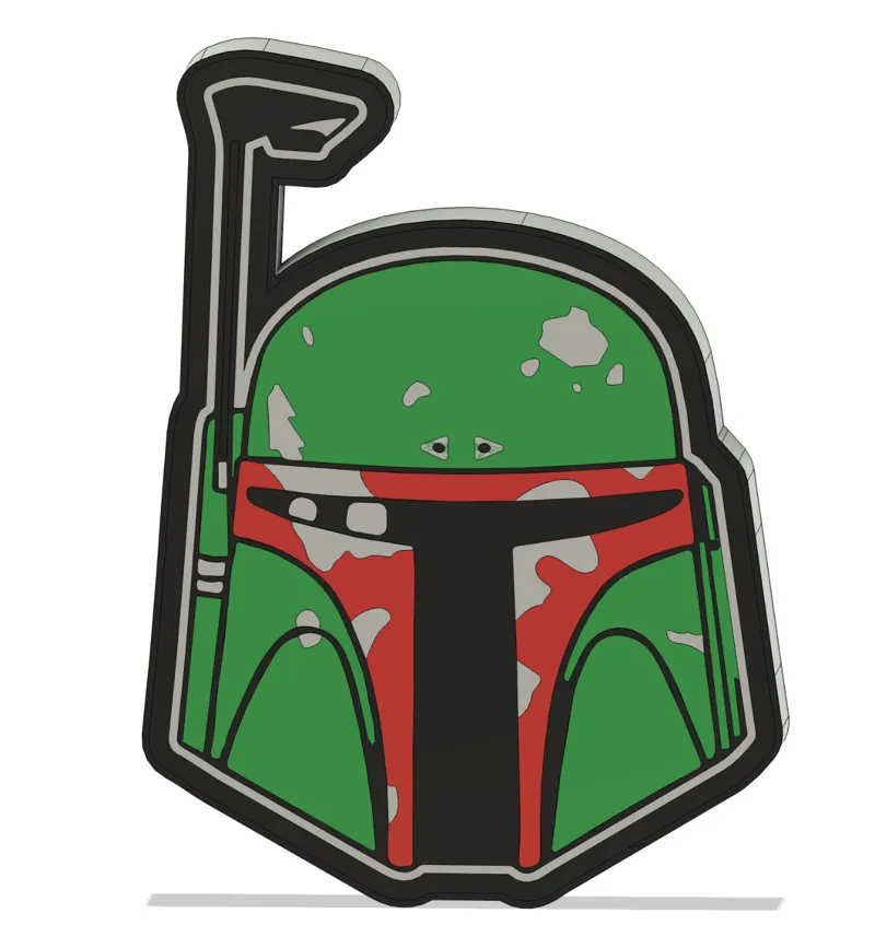 BOBA FETT HUNTER HELMET LED LAMP