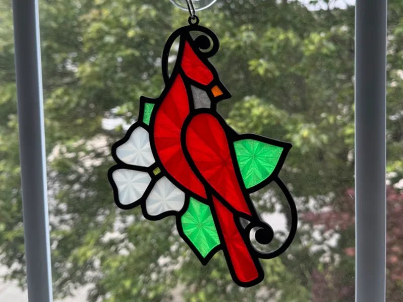Cardinal Stained Glass