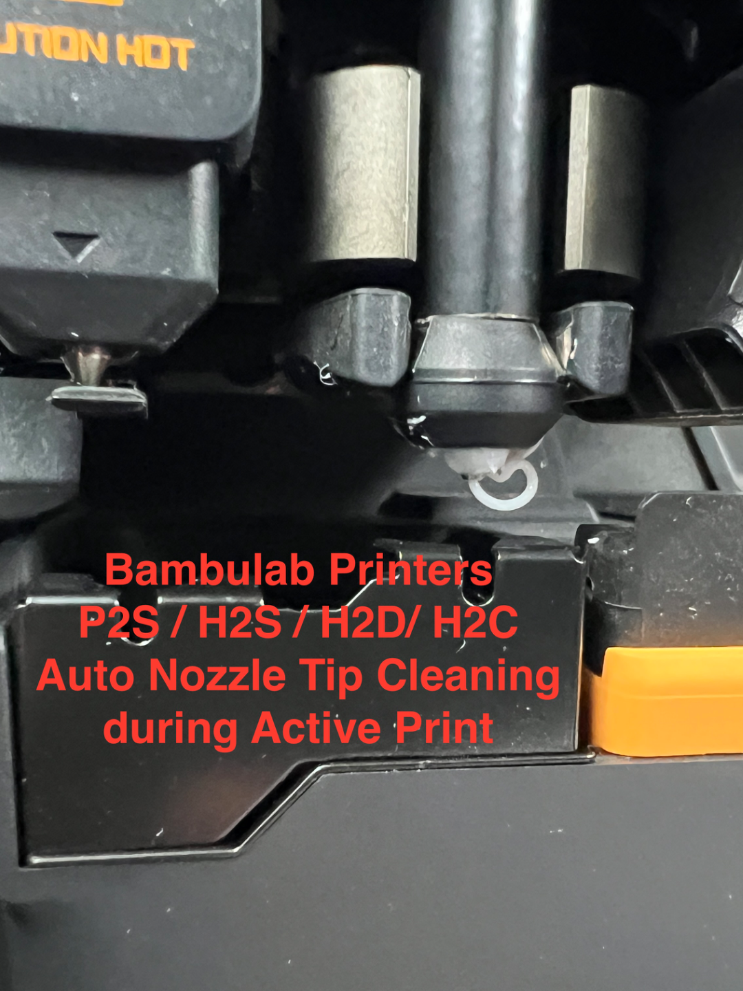 Bambulab Nozzle-Wipe Sequence For Active Prints - Free 3D Print