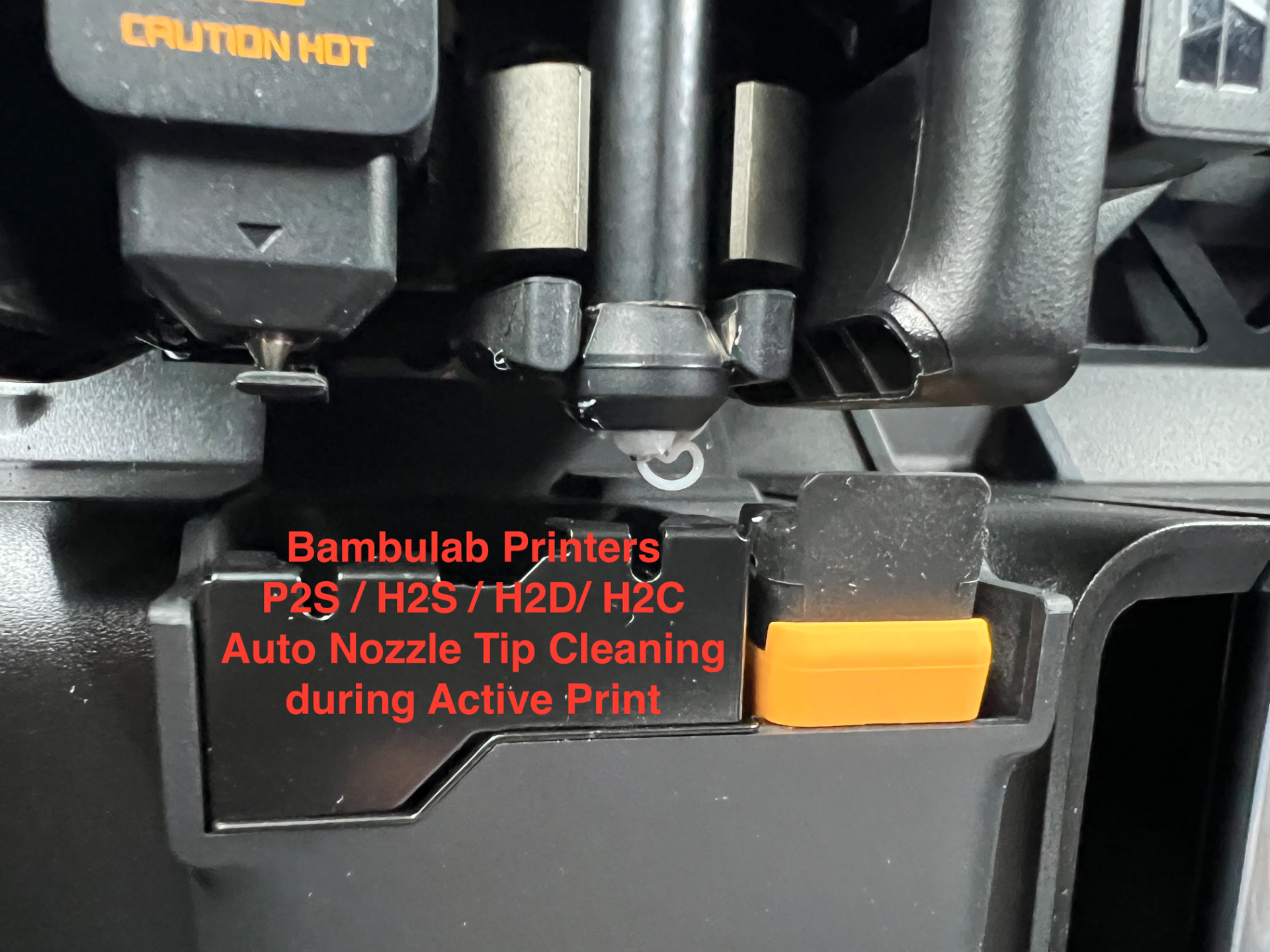 Bambulab Nozzle-Wipe Sequence For Active Prints - Free 3D Print