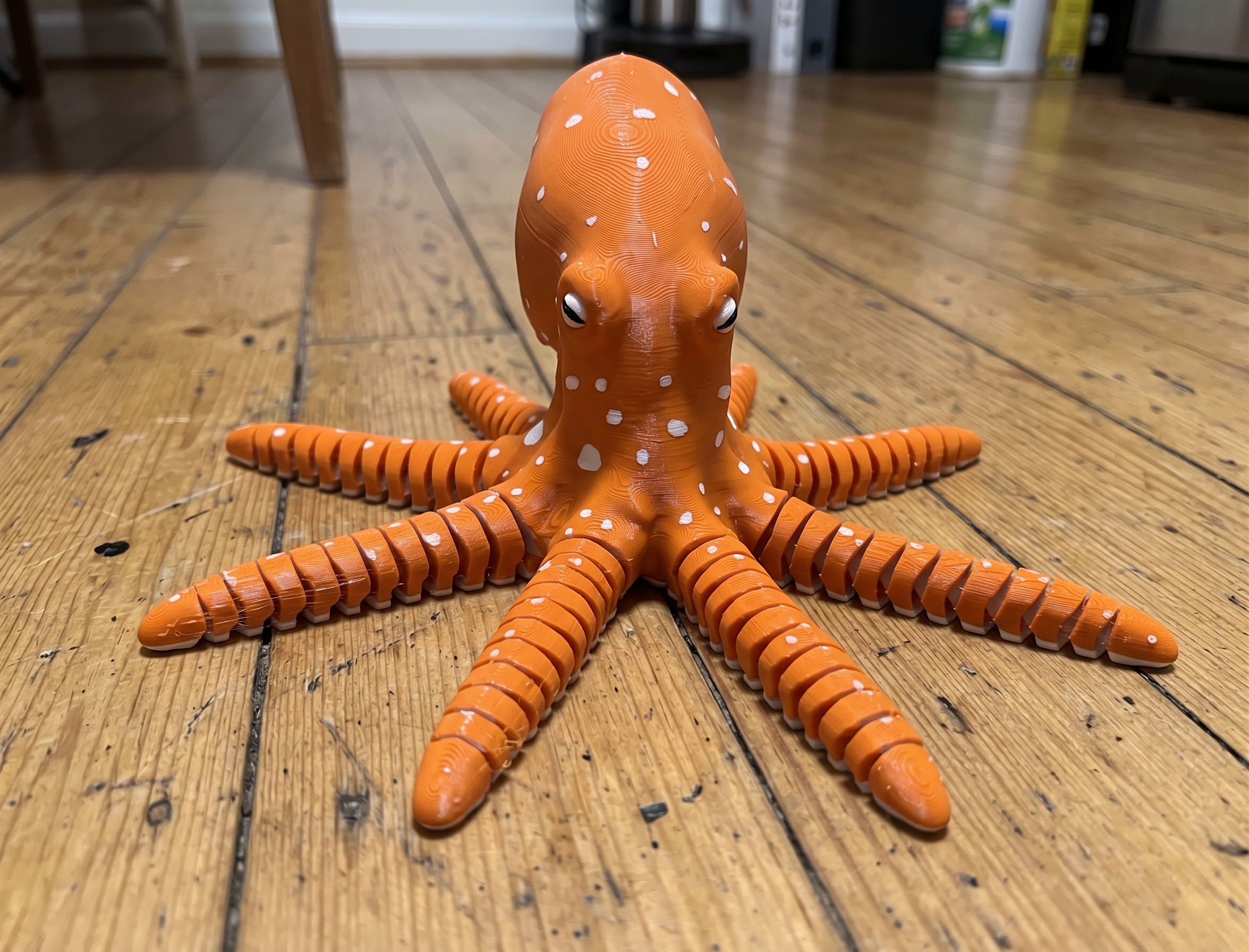 Miniatura 1 do modelo 3D Realistic Flexi Octopus