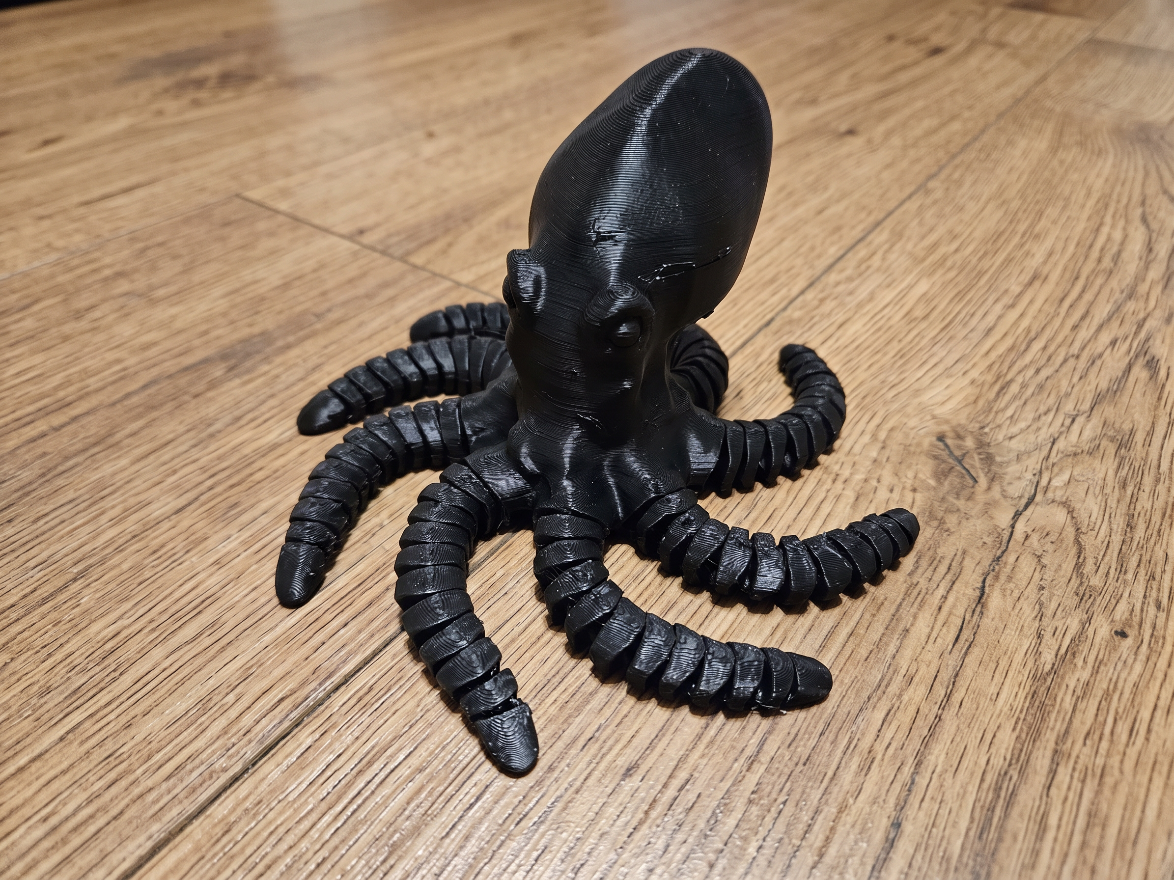 Miniatura 2 do modelo 3D Realistic Flexi Octopus