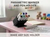 Pen and Marker Holder - 16.5mm Slots - Ready to Print