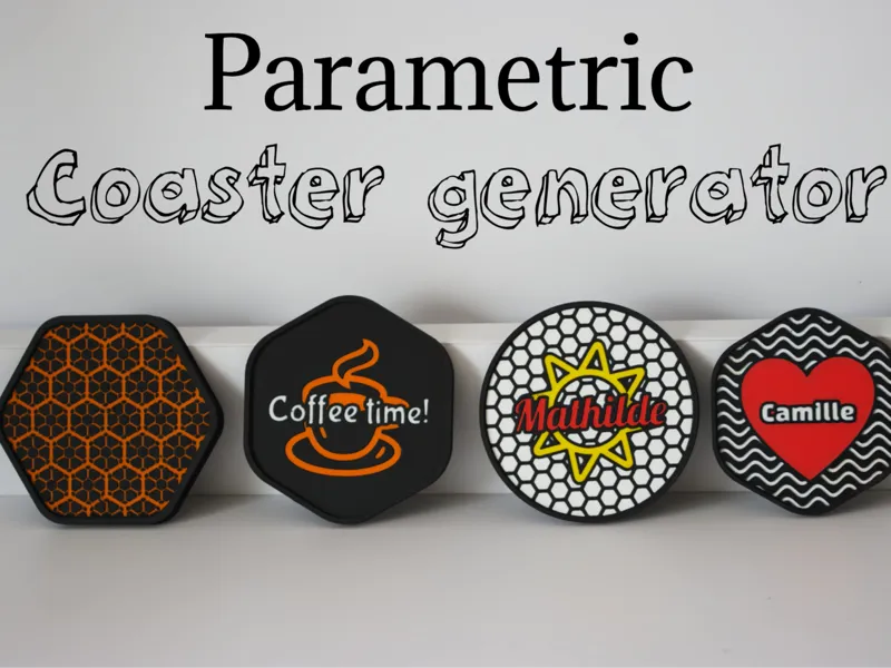 Parametric coaster generator
