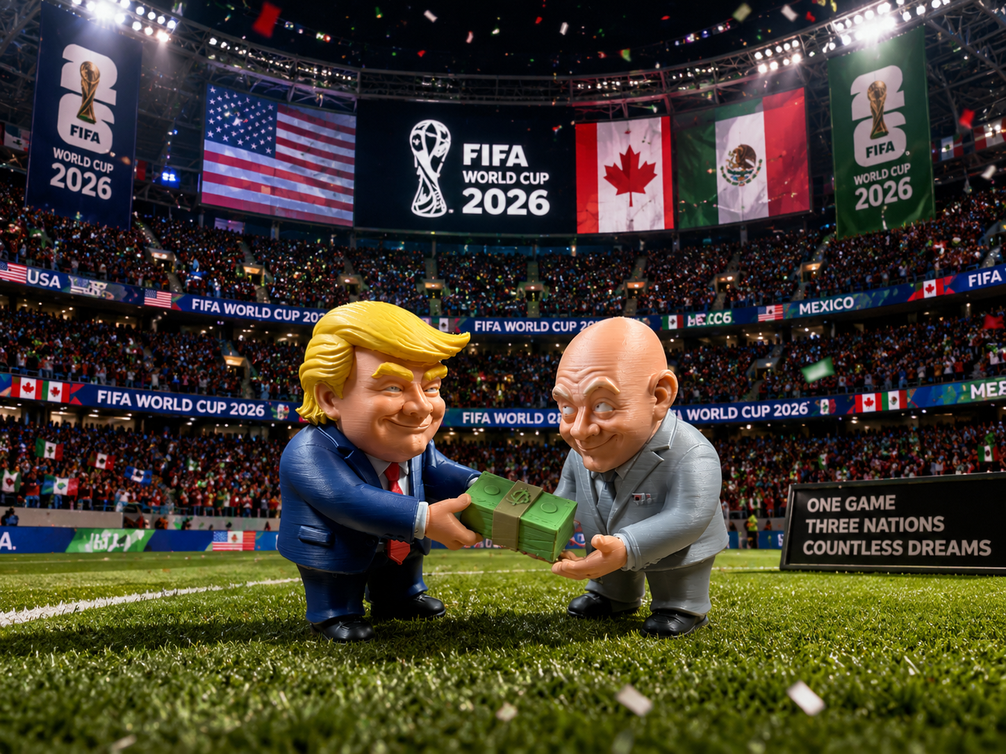 WM 2026  Die Karte, die die Welt spaltete