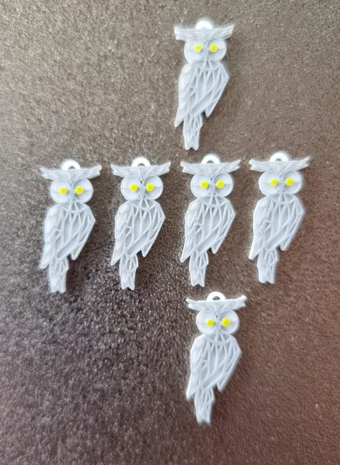 Hedwig (Harry Potter) Earrings view 3