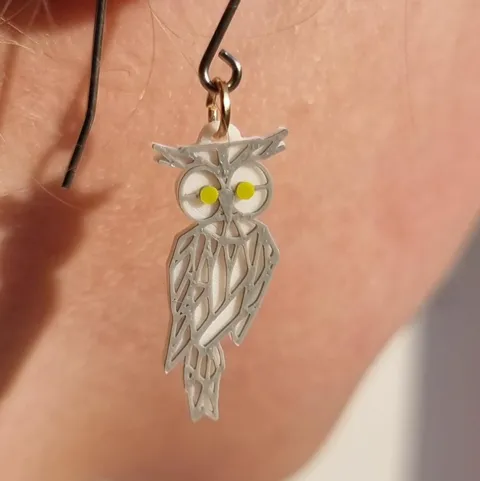 Hedwig (Harry Potter) Earrings