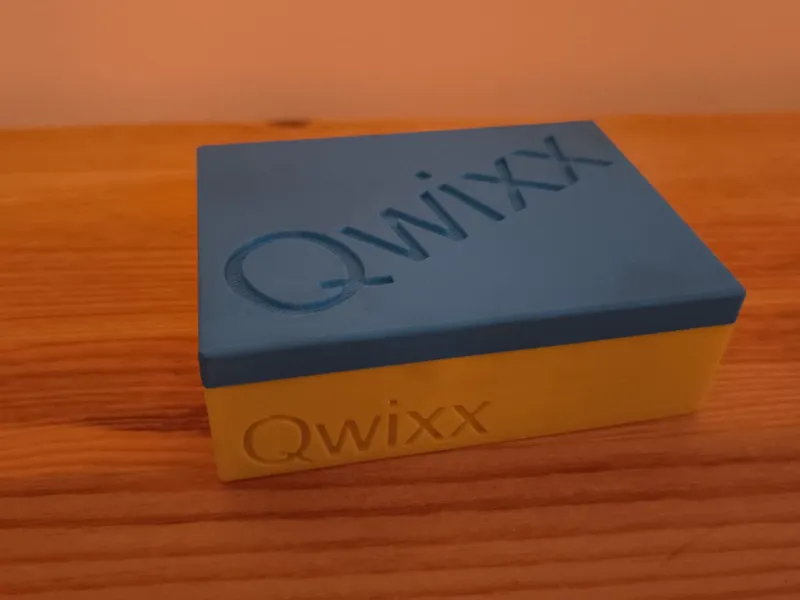 Caja para juego Qwixx