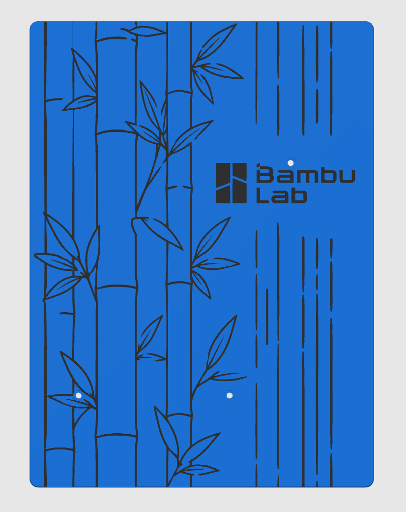 Miniatura 8 do modelo 3D Bambu Lab P2S Side Panel – Multi Design Pack