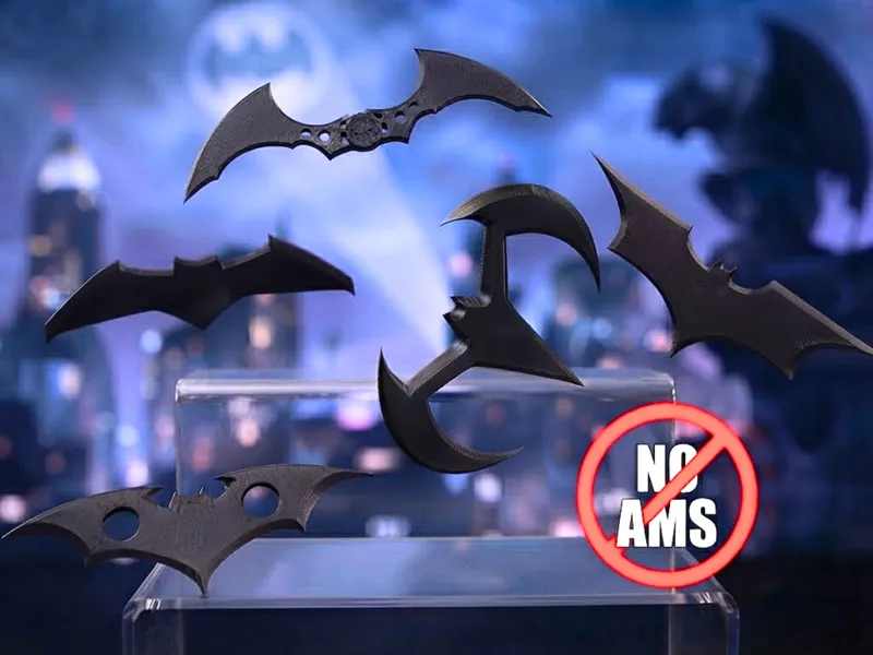 Batarang Batman 5 modelos exclusivos Fast print