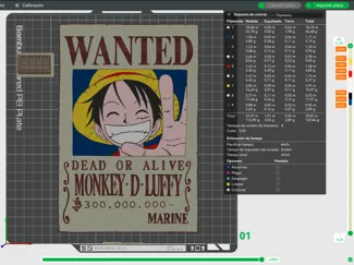 Luffy First Wanted Poster