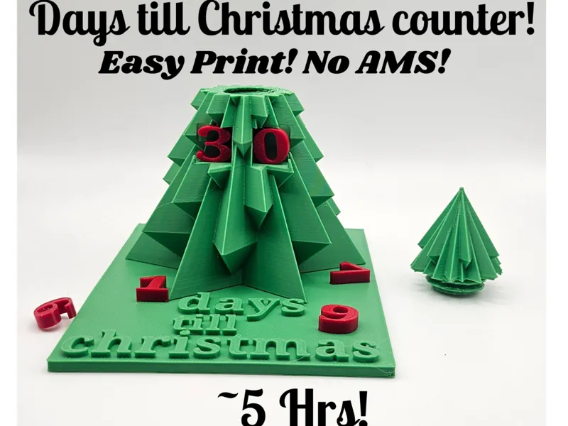 Days till Christmas counter!