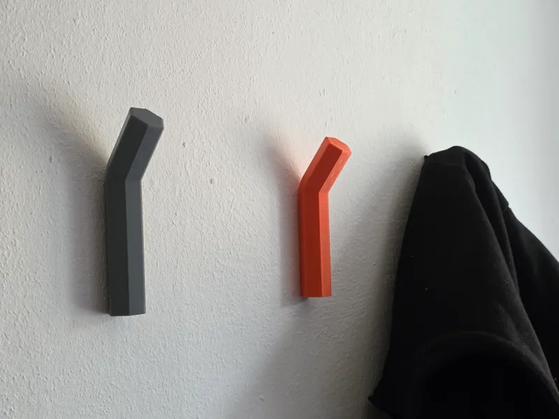 Allen Key Wall Hook Hex Coat Hanger